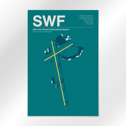 SWF Airport Diagram