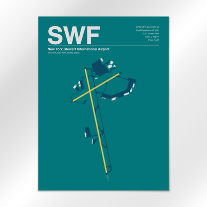 SWF Airport Diagram
