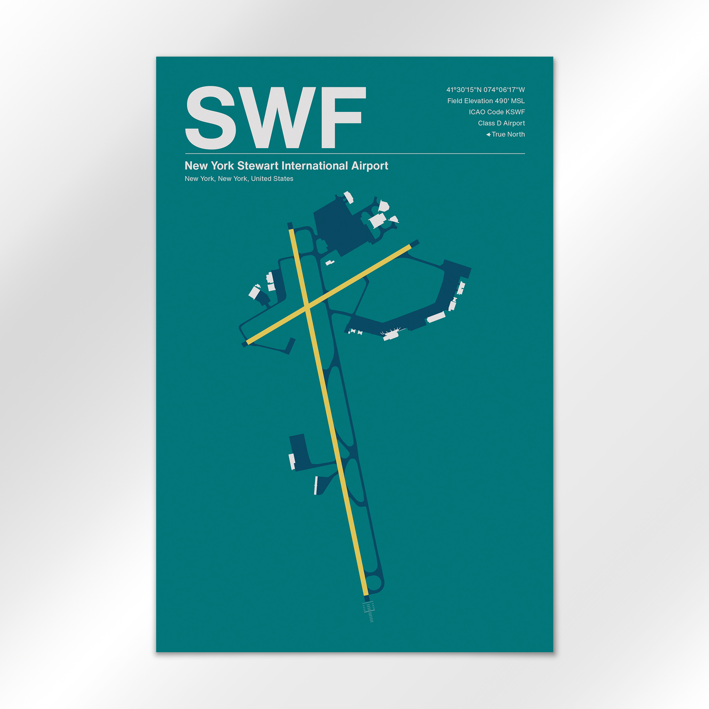 SWF Airport Diagram