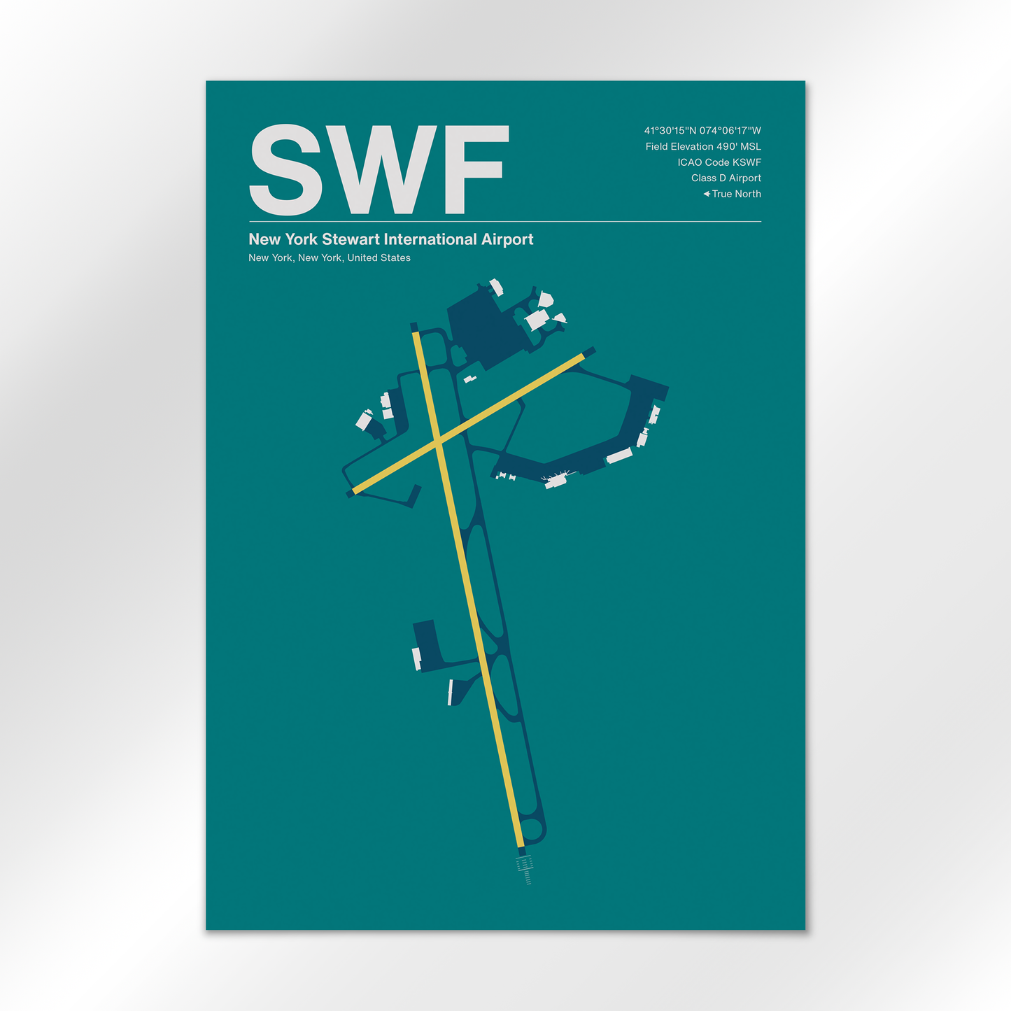 SWF Airport Diagram