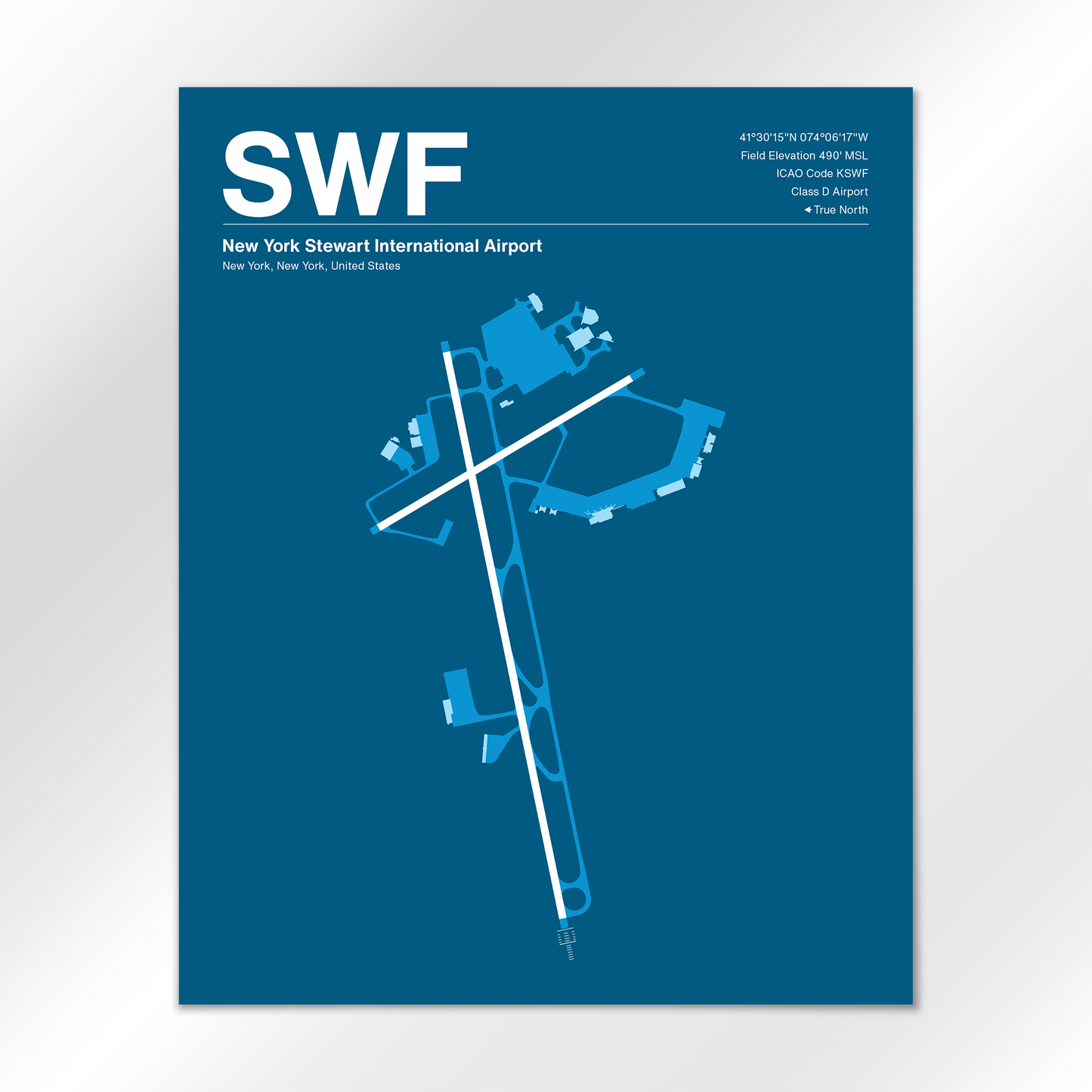 SWF Airport Diagram