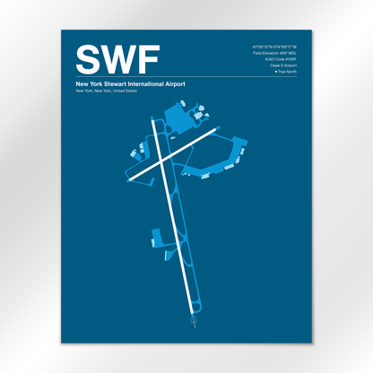 SWF Airport Diagram