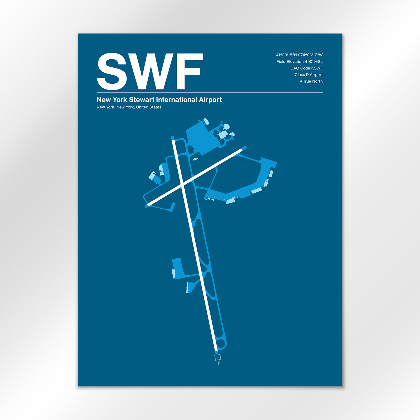 SWF Airport Diagram