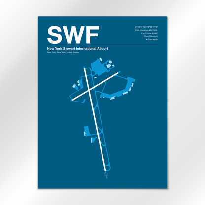 SWF Airport Diagram