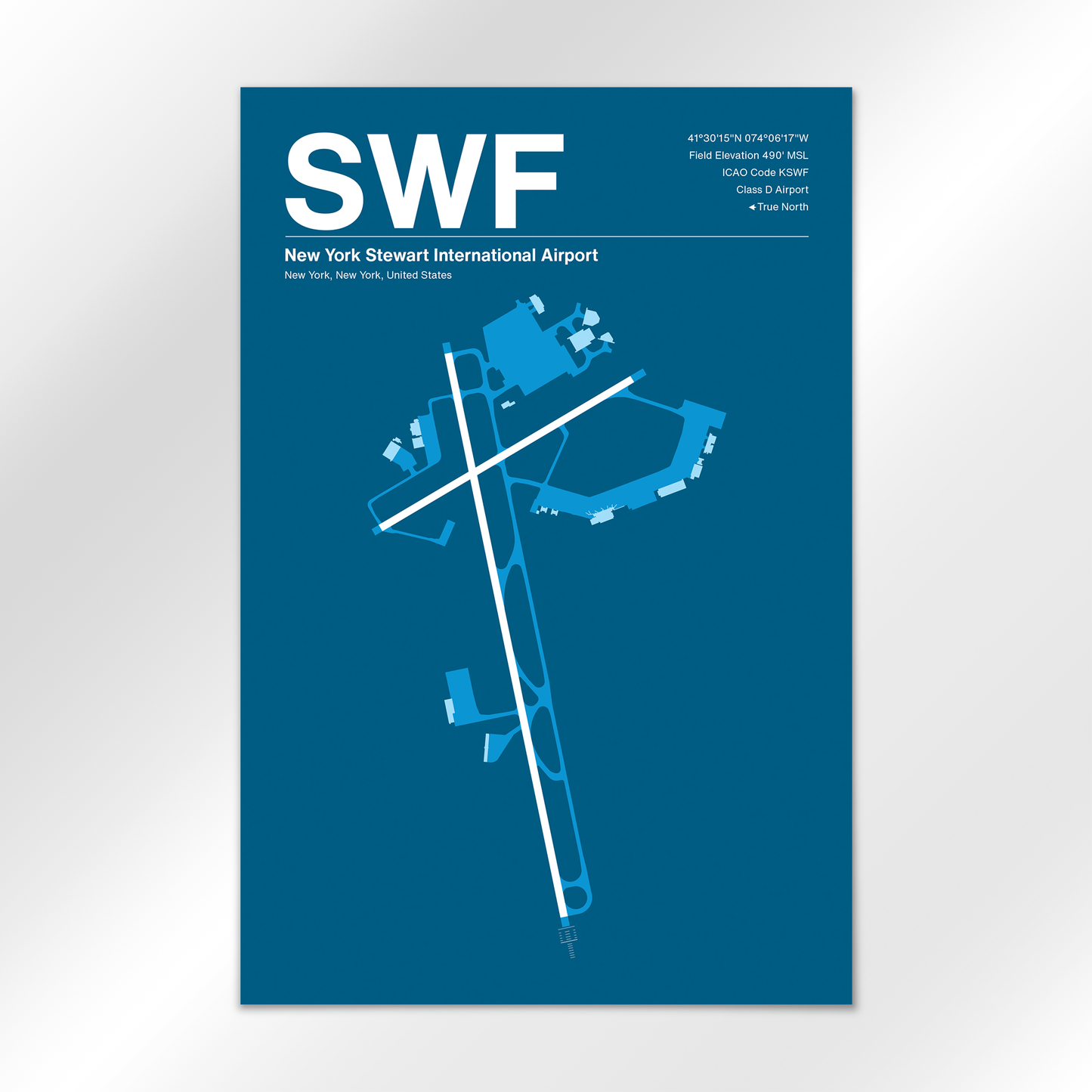 SWF Airport Diagram