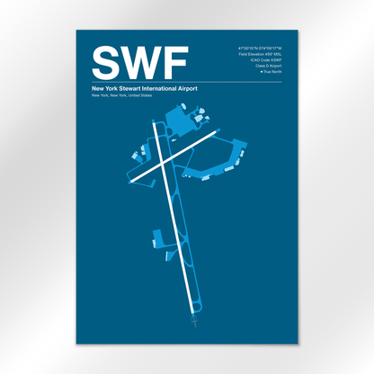 SWF Airport Diagram