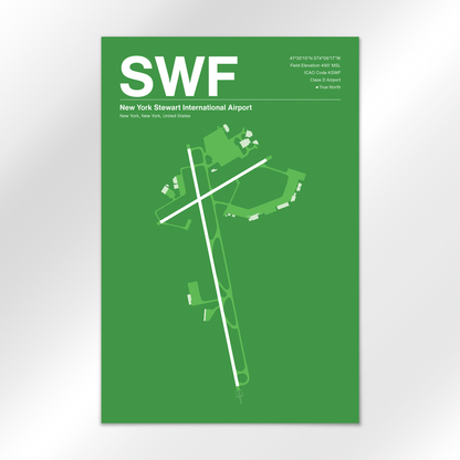 SWF Airport Diagram