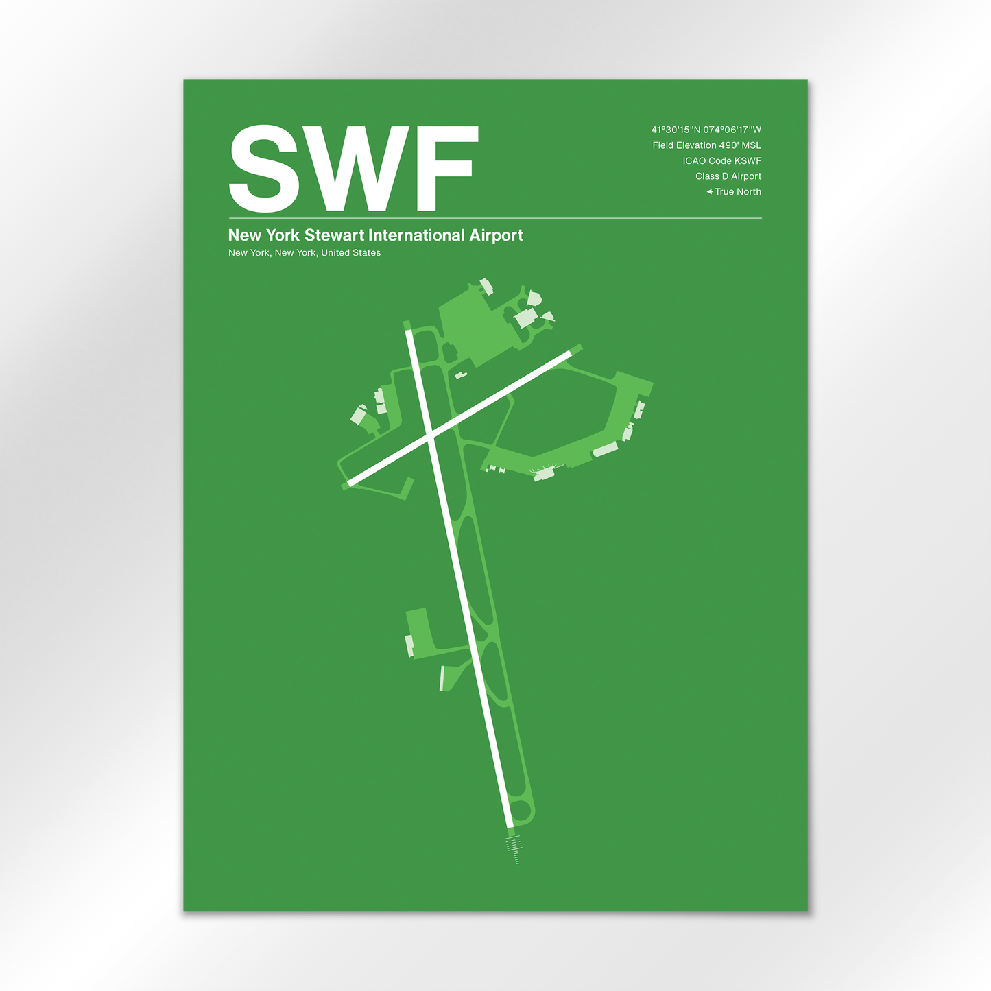 SWF Airport Diagram