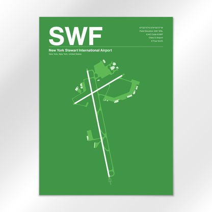 SWF Airport Diagram