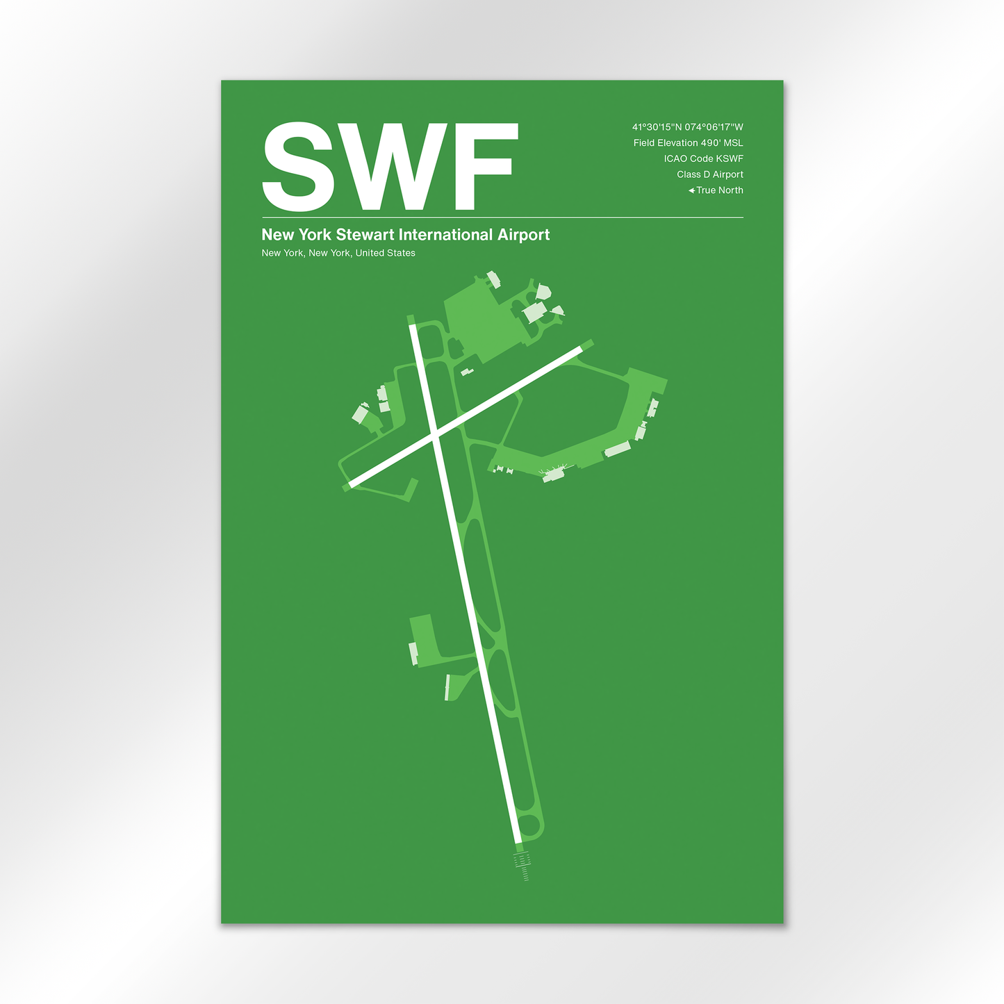 SWF Airport Diagram