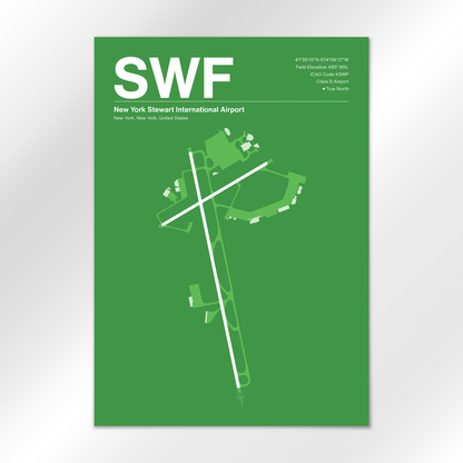 SWF Airport Diagram