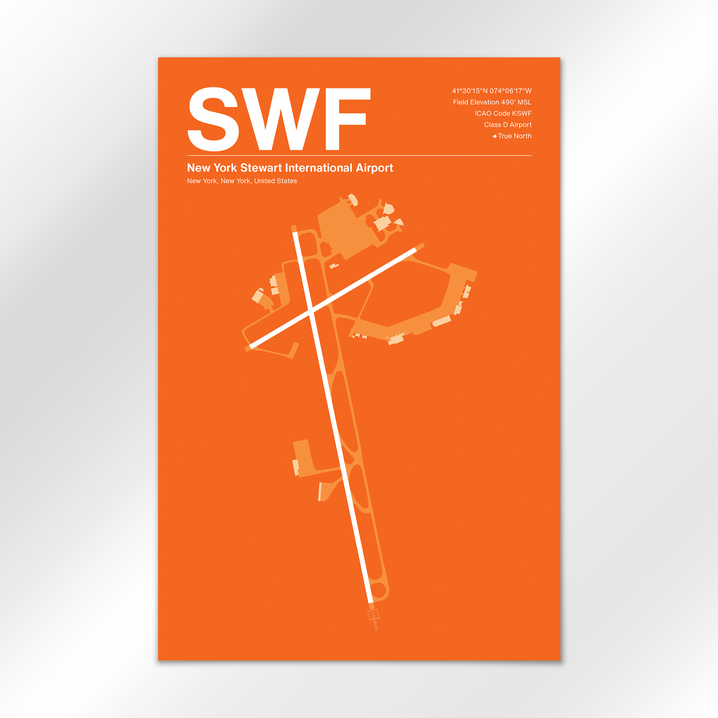 SWF Airport Diagram