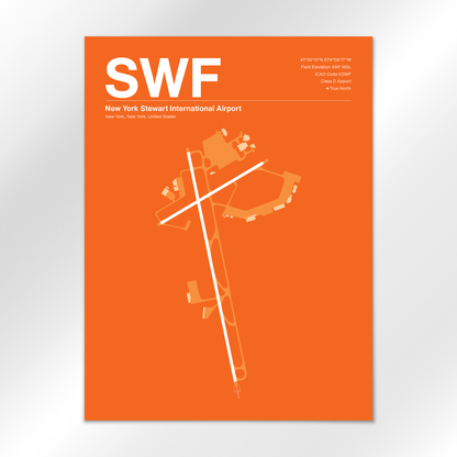 SWF Airport Diagram