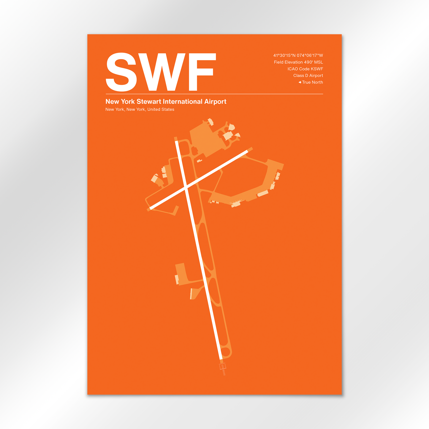 SWF Airport Diagram