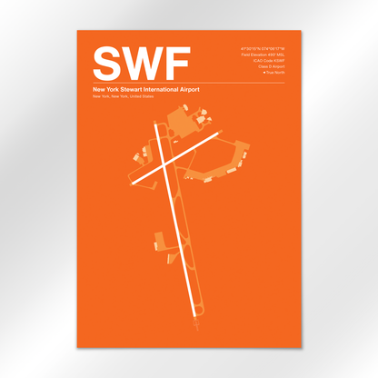 SWF Airport Diagram