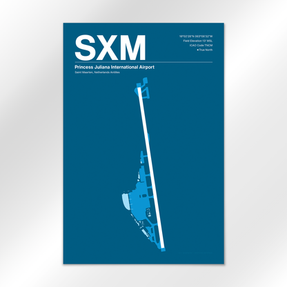 SXM Airport Diagram