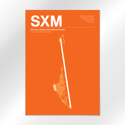 SXM Airport Diagram