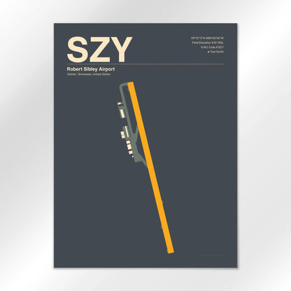 SZY Airport Diagram