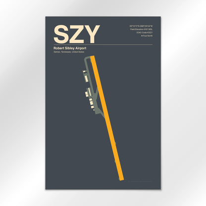 SZY Airport Diagram