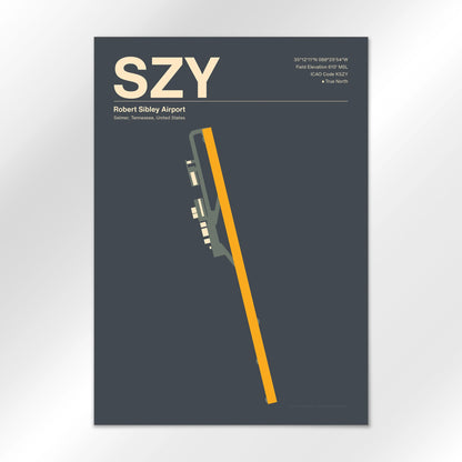 SZY Airport Diagram