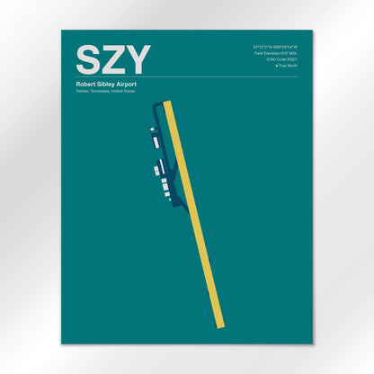SZY Airport Diagram
