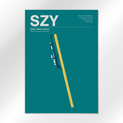 SZY Airport Diagram