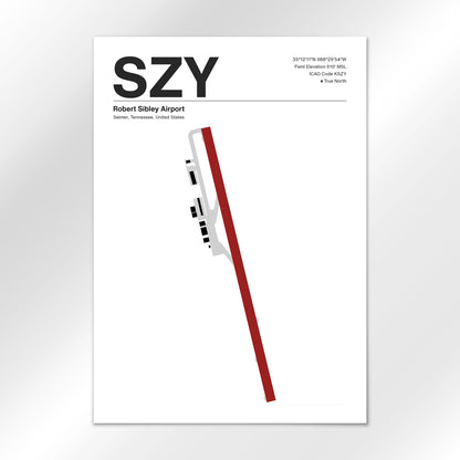SZY Airport Diagram