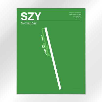 SZY Airport Diagram