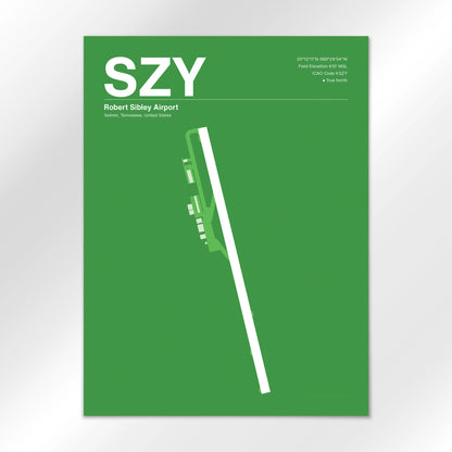 SZY Airport Diagram
