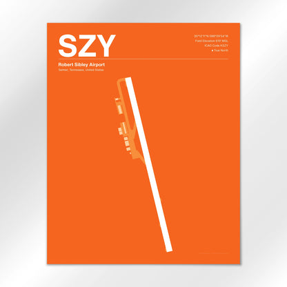 SZY Airport Diagram