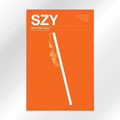 SZY Airport Diagram