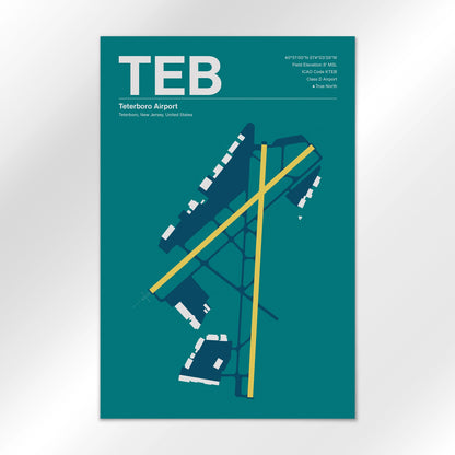 TEB Airport Diagram