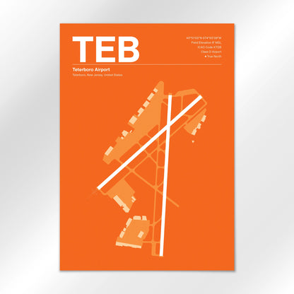 TEB Airport Diagram