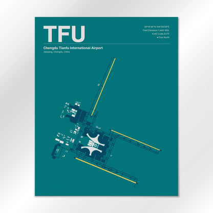 TFU Airport Diagram