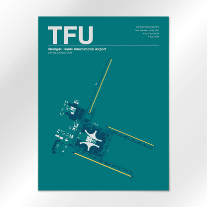 TFU Airport Diagram