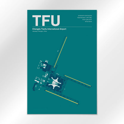 TFU Airport Diagram
