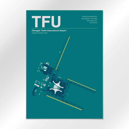 TFU Airport Diagram