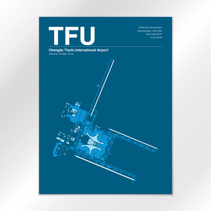 TFU Airport Diagram