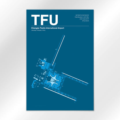 TFU Airport Diagram