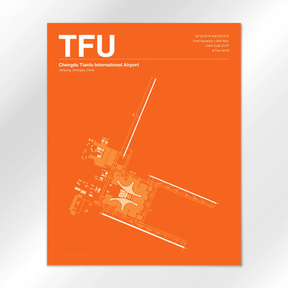 TFU Airport Diagram