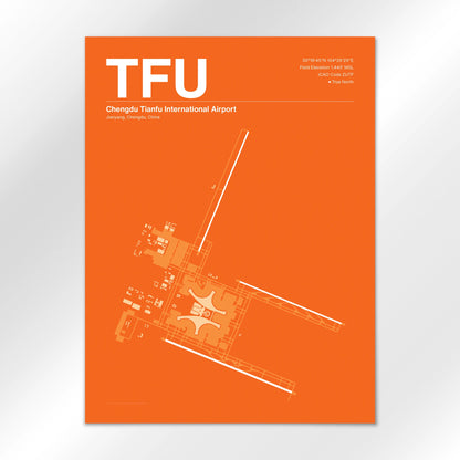 TFU Airport Diagram
