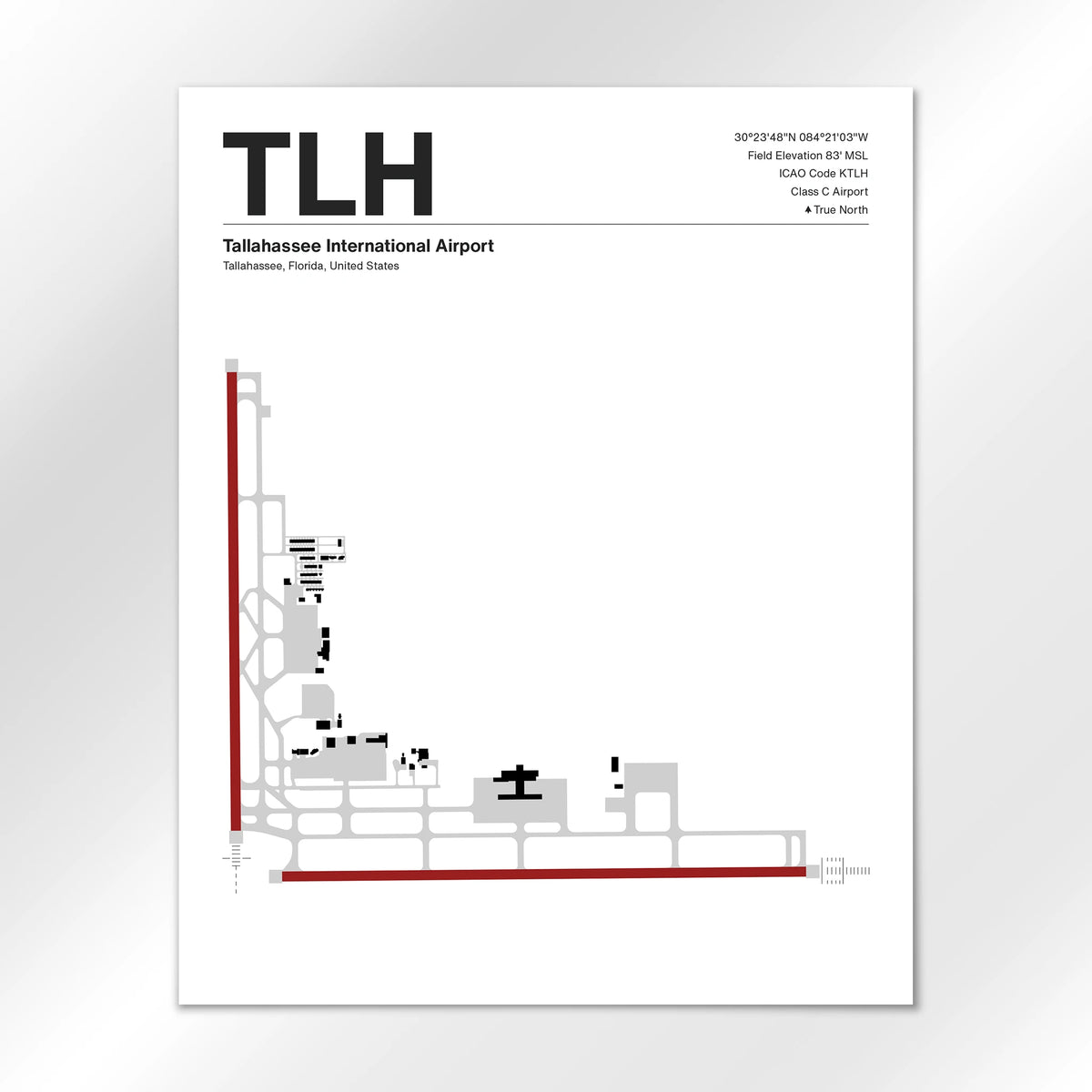 TLH Airport Diagram