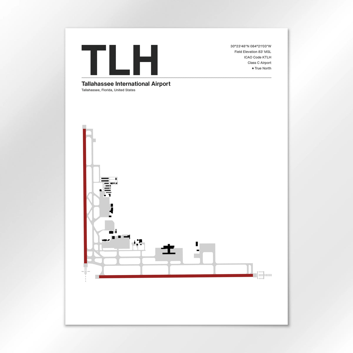 TLH Airport Diagram