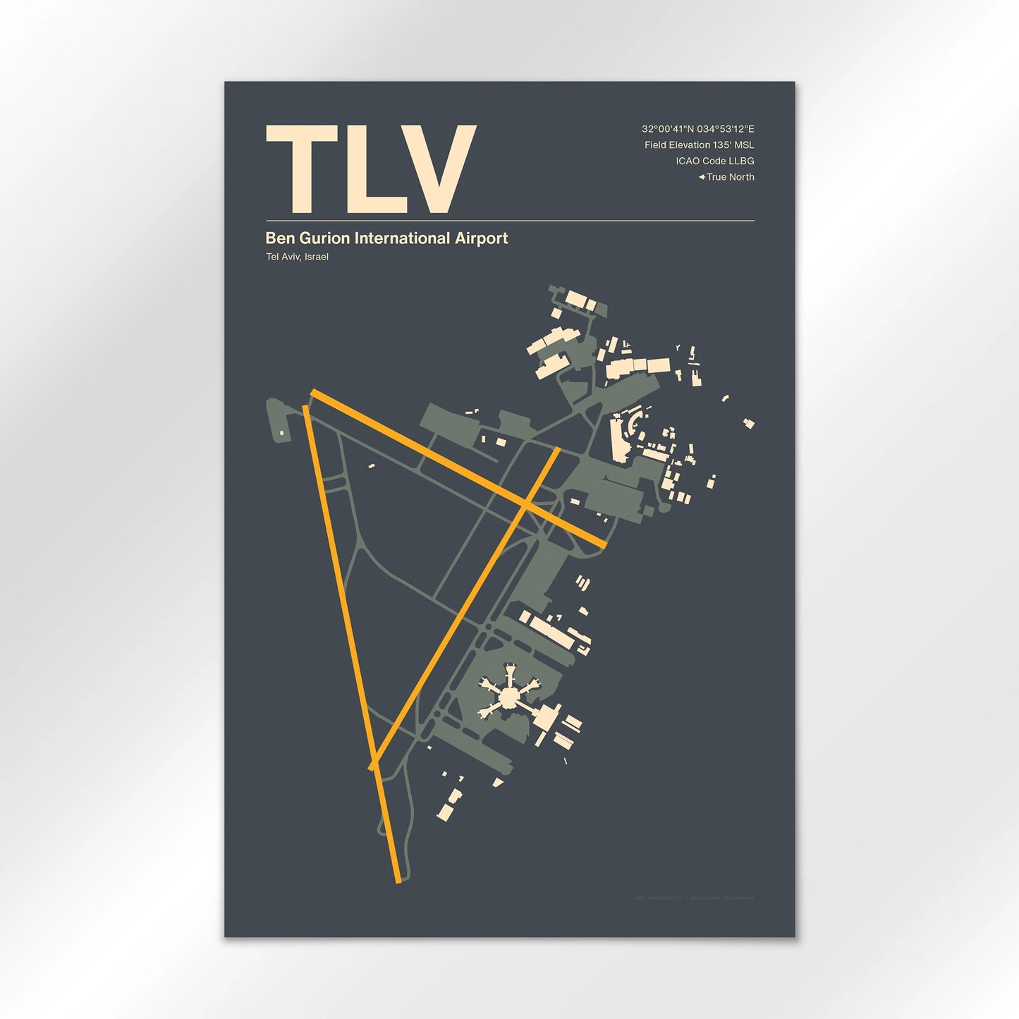 TLV Airport Diagram
