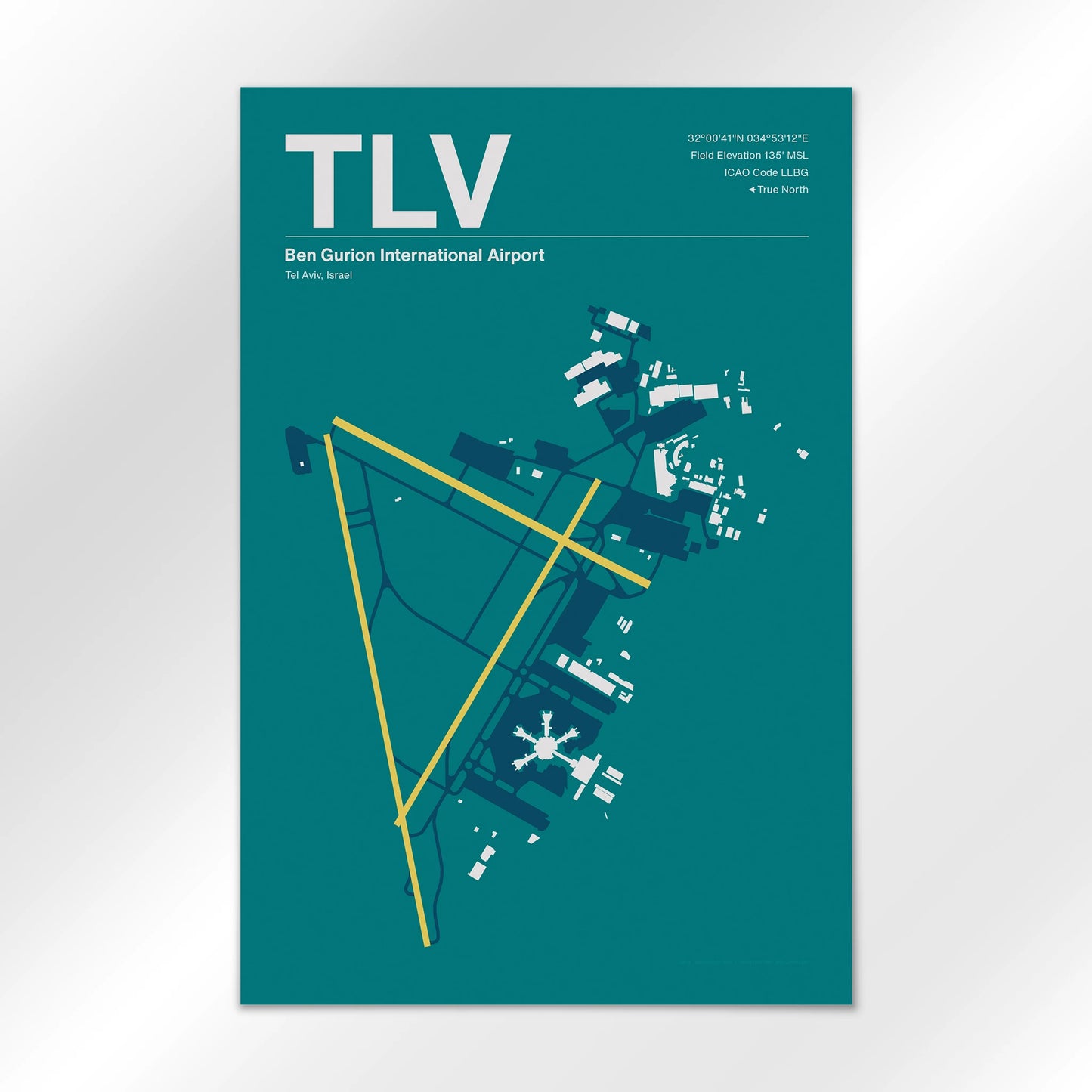 TLV Airport Diagram