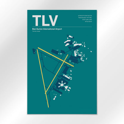 TLV Airport Diagram