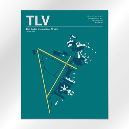 TLV Airport Diagram