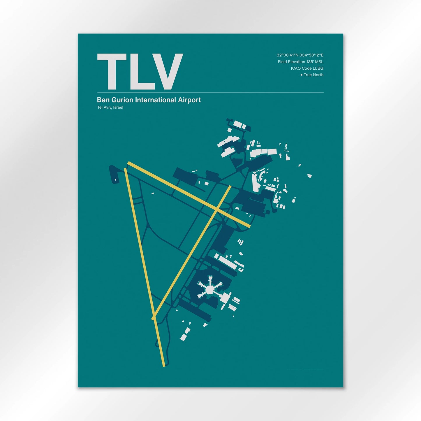 TLV Airport Diagram