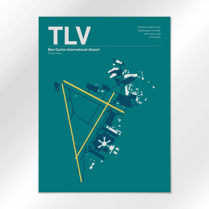 TLV Airport Diagram