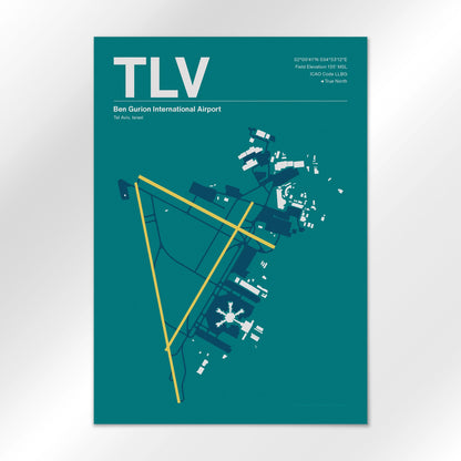 TLV Airport Diagram